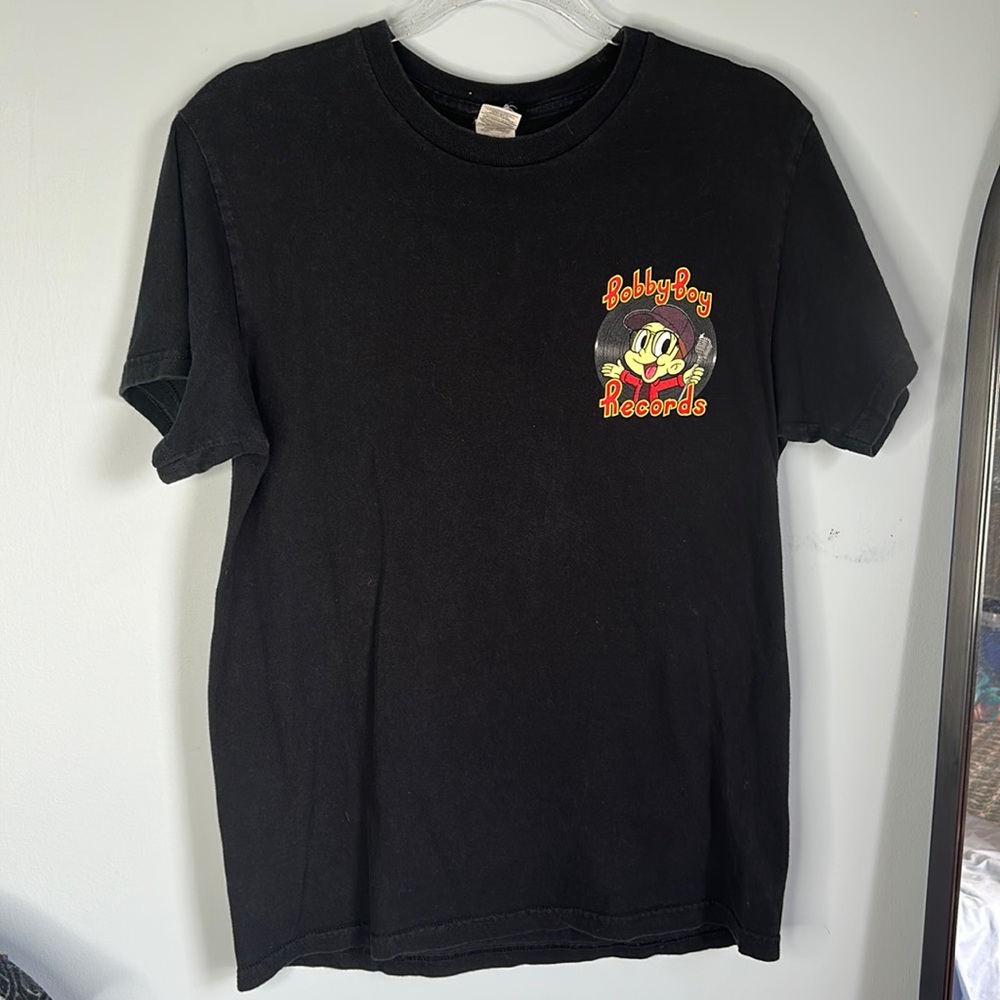 Logic Bobby Boy Records Black Tee Size M